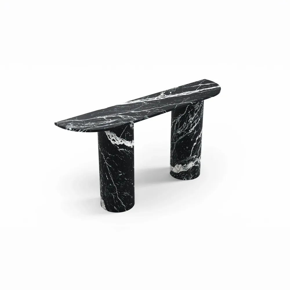 Console table - Ombrure - Console Table - Nero Maquina Marble - STONE VALLEY