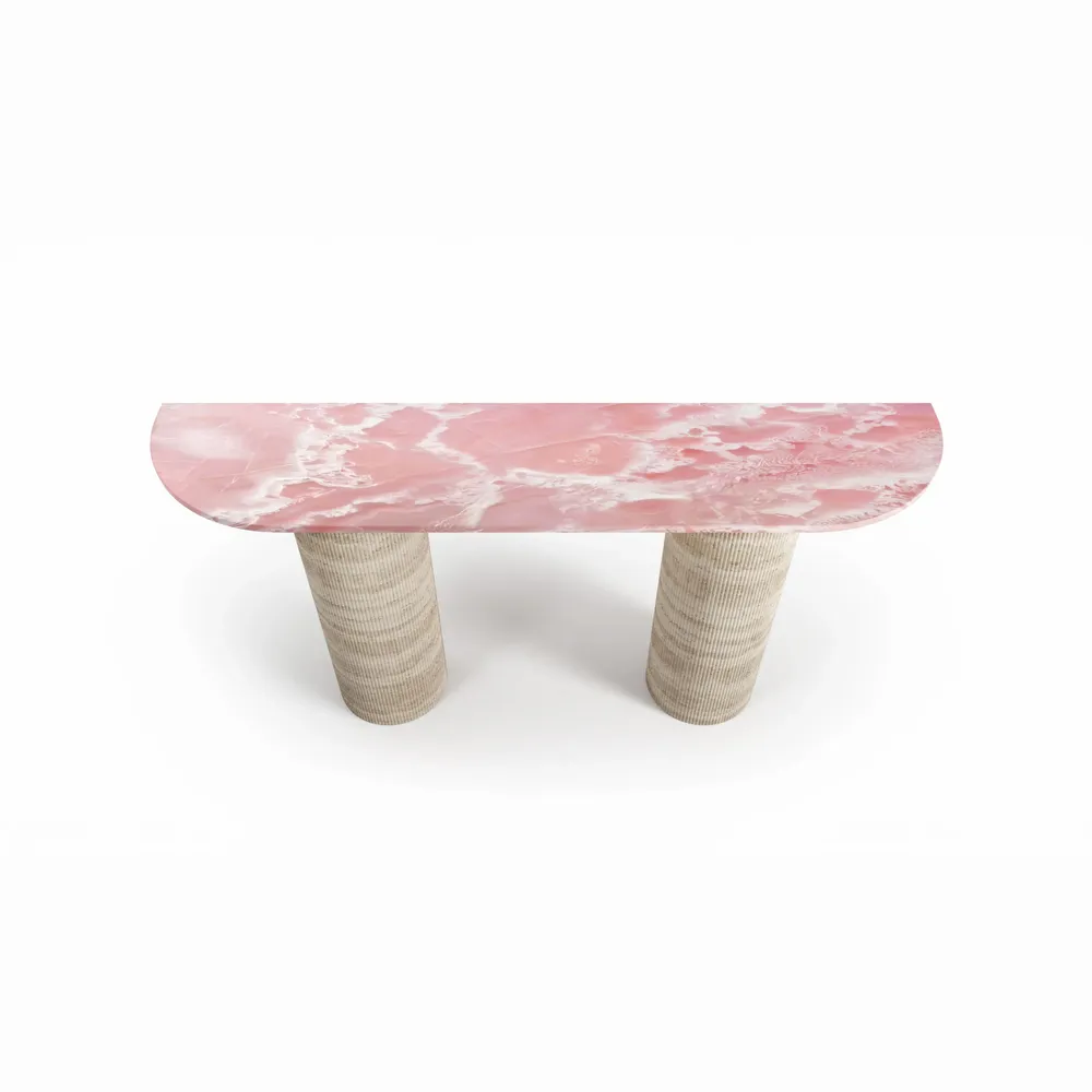 Consoles - Ombrure - Table console - Onyx Rose - STONE VALLEY