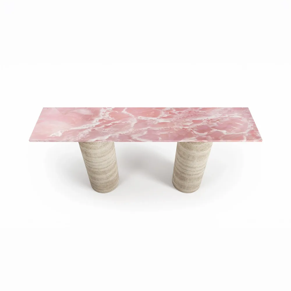 Console table - Ombrure - Console table - Pink Onyx - STONE VALLEY