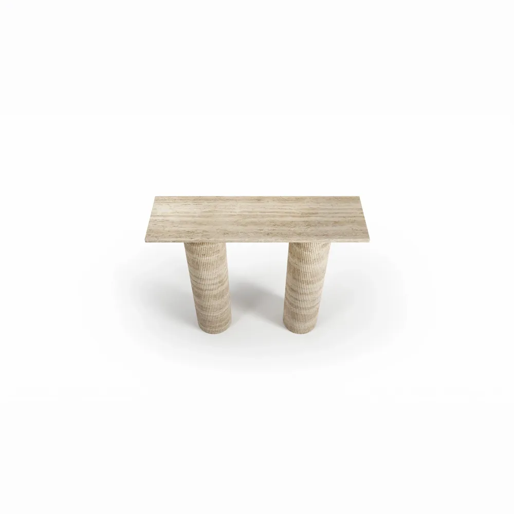 Console table - Mini Shade - Console Table - Classic Travertine - STONE VALLEY