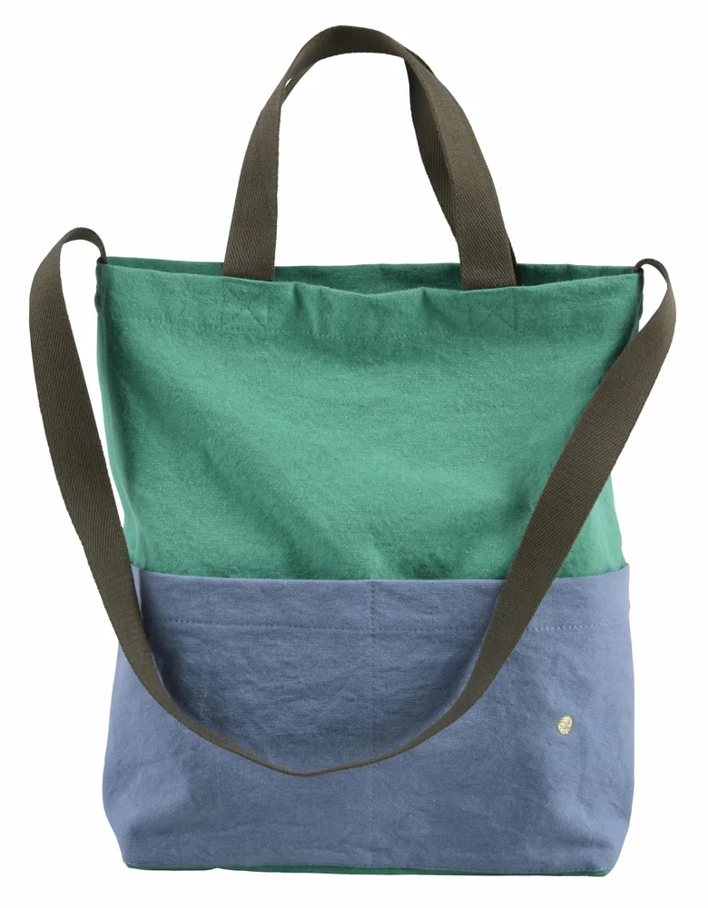 Sacs et cabas - Sac my city Tricolo Détox bluetiful 37 x 35 x 9 - LA CERISE SUR LE GATEAU