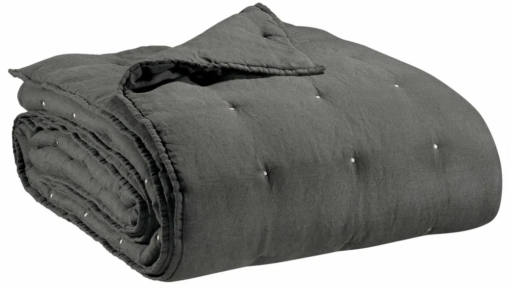 Linge de lit - Jeté Zeff Tonnerre 240 x 260 - MAISON VIVARAISE - SDE VIVARAISE WINKLER