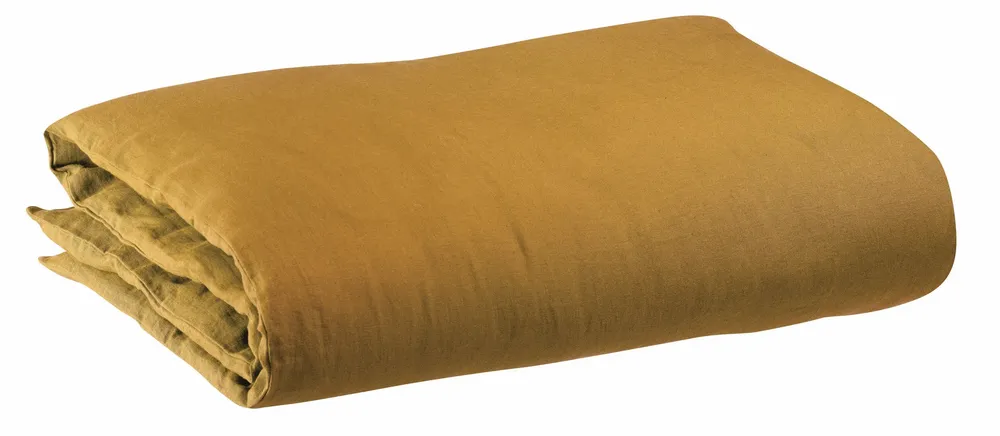 Bed linens - Zeff Duvet Cover Bronze 260 X 240 - MAISON VIVARAISE - SDE VIVARAISE WINKLER