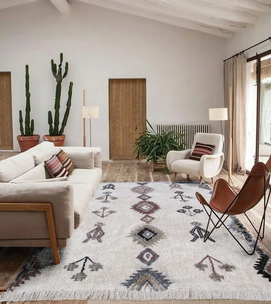 Rugs - Rug Dawlish Ivoire/Multi 160 X 230 - MAISON VIVARAISE - SDE VIVARAISE WINKLER