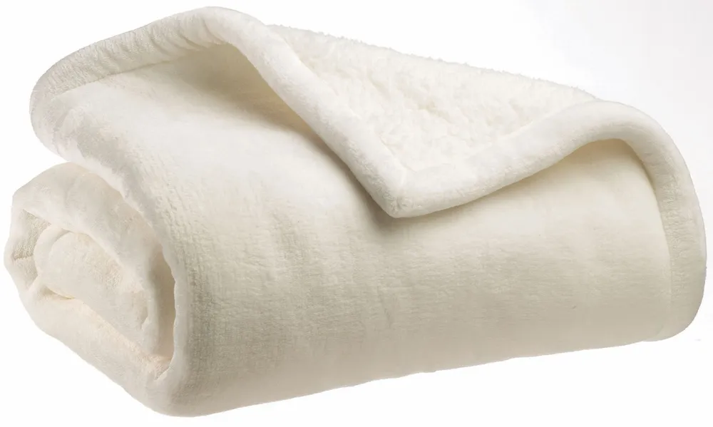 Bed linens - Michka Bed Throw Neige 220 X 240 - MAISON VIVARAISE - SDE VIVARAISE WINKLER