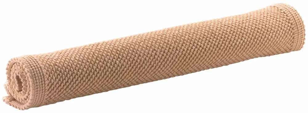 Autres linges de bain - Tapis de bain uni Etia Latte 54 x 64 - MAISON VIVARAISE - SDE VIVARAISE WINKLER
