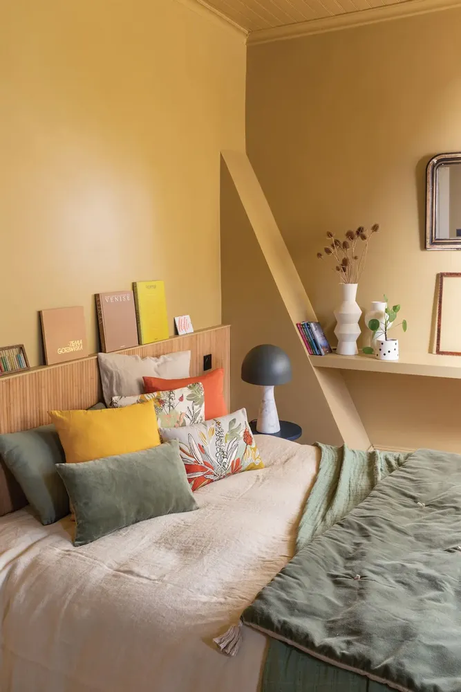 Linge de lit - Edredon pompons Elise Verveine 80 x 180 - MAISON VIVARAISE - SDE VIVARAISE WINKLER