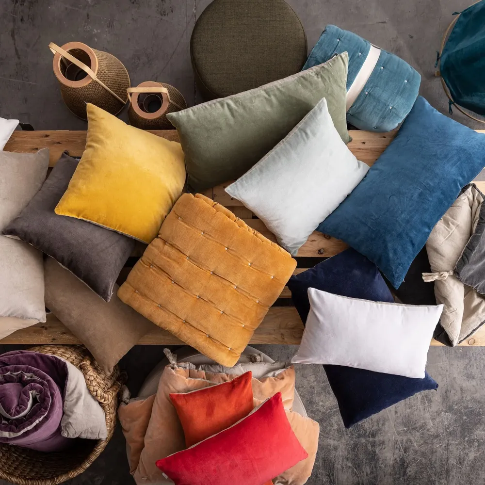 Bed linens - Elise Plain Bed Runner Verveine 90 X 240 - MAISON VIVARAISE - SDE VIVARAISE WINKLER