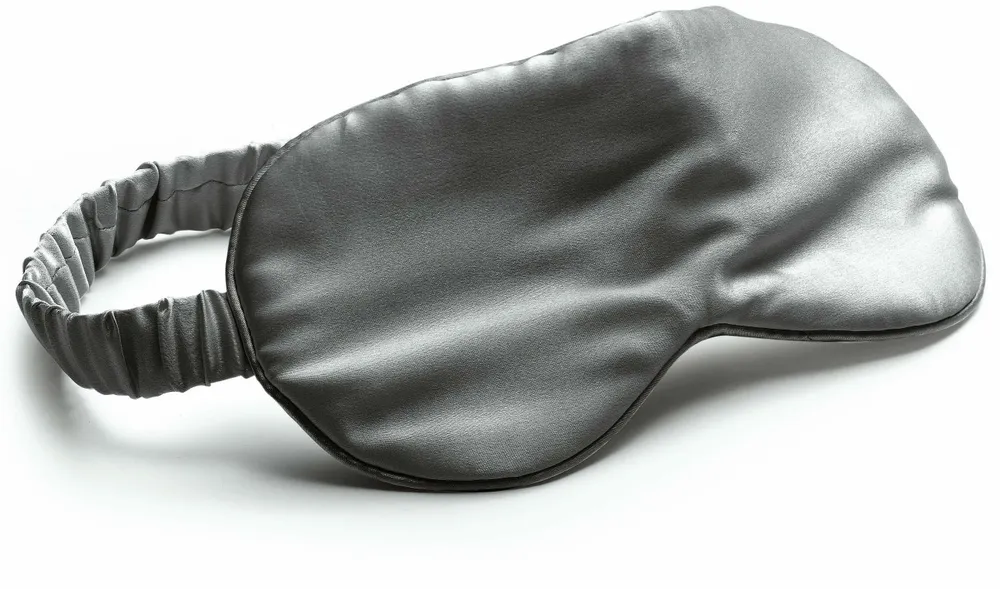 Vêtements de nuit - Masque de nuit Ashley Cendre 9 x 23 - MAISON VIVARAISE - SDE VIVARAISE WINKLER