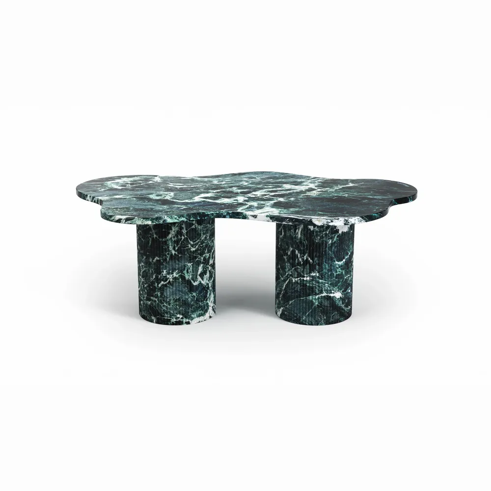 Tables basses - Nunoca - Tables basses - Marbre Verde Alpi - STONE VALLEY