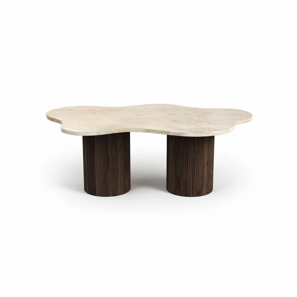 Tables basses - Nunoca - Tables basses - Marbre Crema - STONE VALLEY