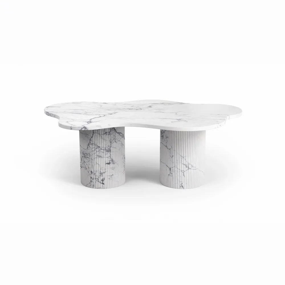 Tables basses - Nunoca - Tables basses - Marbre Statuario Michelangelo Carrara - STONE VALLEY