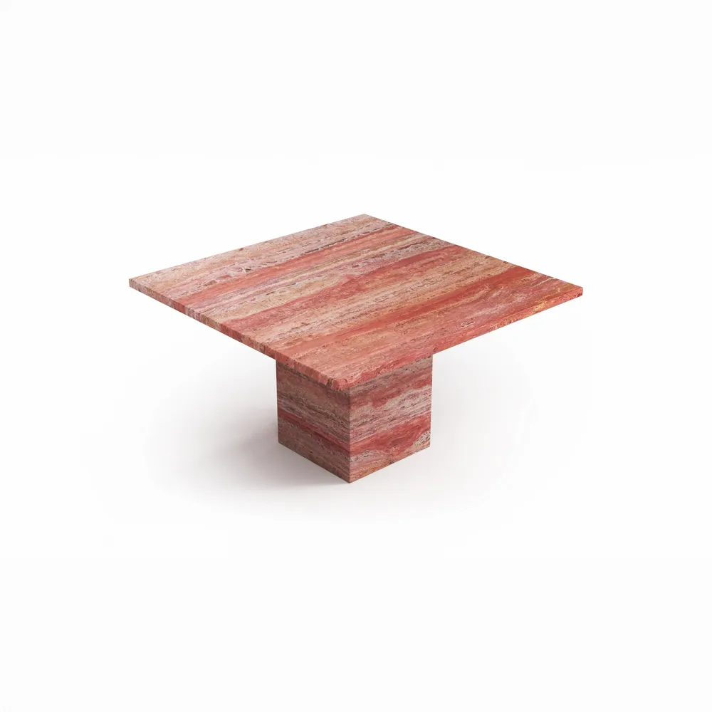 Coffee tables - Carrera - Coffee Tables - Red Travertine - STONE VALLEY