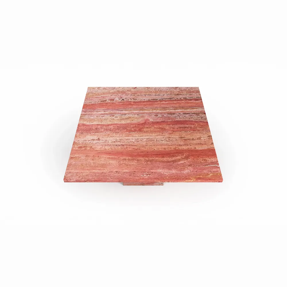 Coffee tables - Carrera - Coffee Tables - Red Travertine - STONE VALLEY