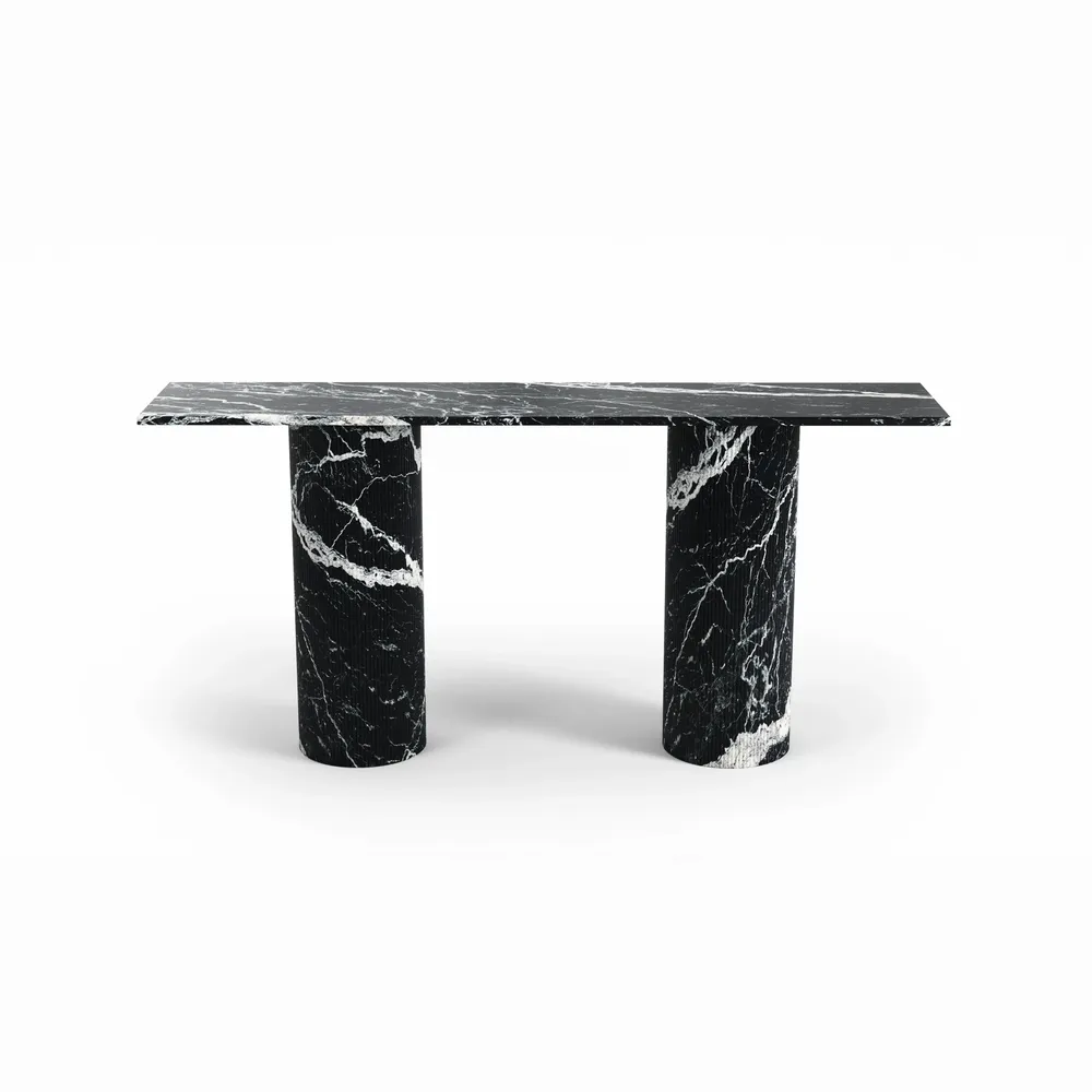 Console table - Ombrure - Console Table - Nero Maquina Marble - STONE VALLEY