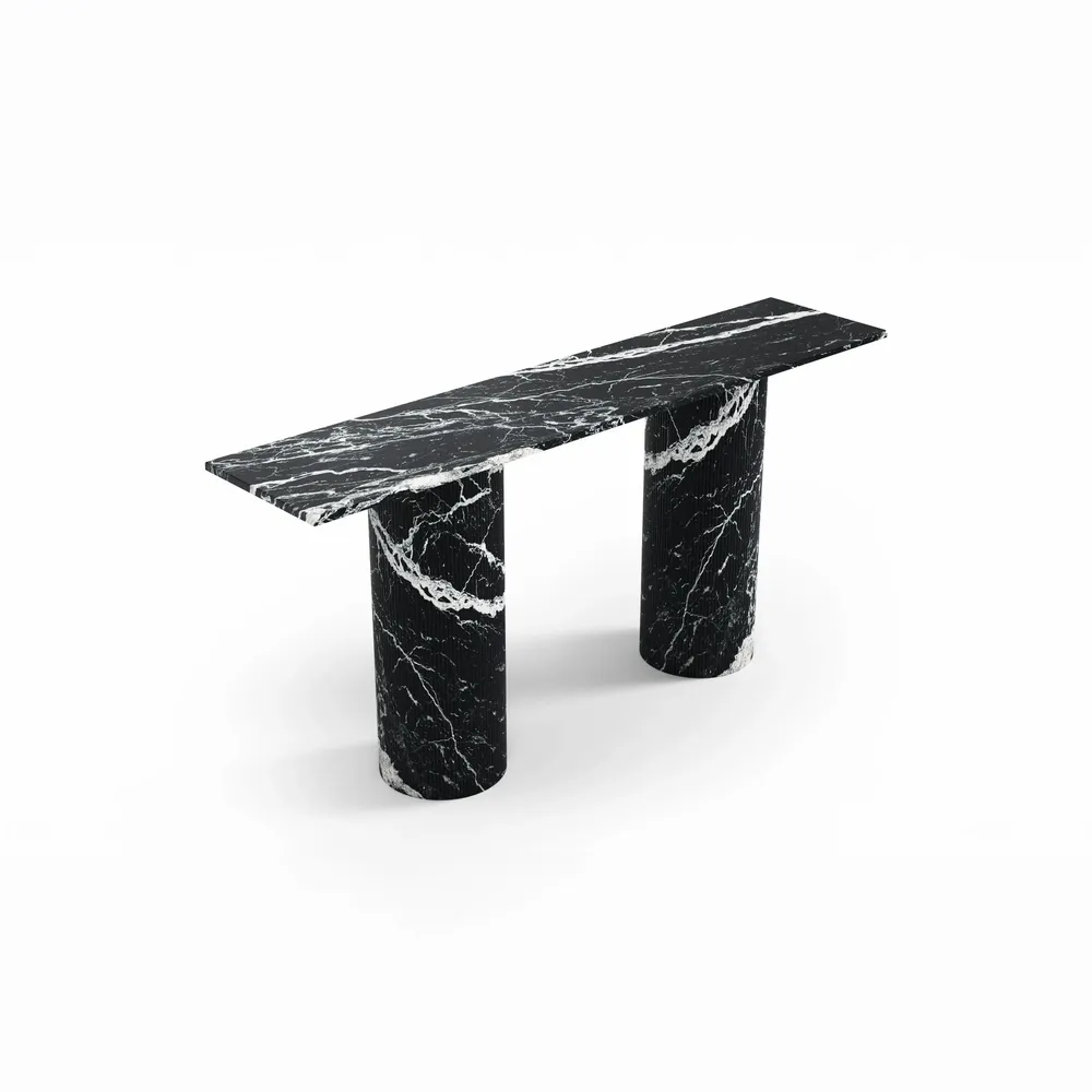 Console table - Ombrure - Console Table - Nero Maquina Marble - STONE VALLEY