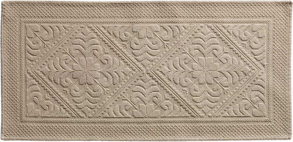 Autres linges de bain - Tapis Enzo Lin 54 X 110 - MAISON VIVARAISE - SDE VIVARAISE WINKLER