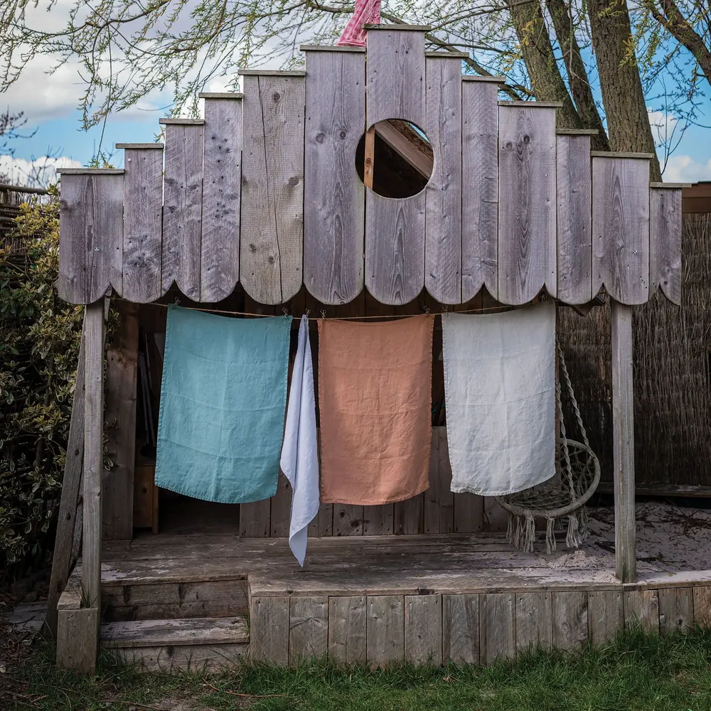 Dish towels - Kitchen Towel Ciara Cannelle 50 X 70 - MAISON VIVARAISE - SDE VIVARAISE WINKLER