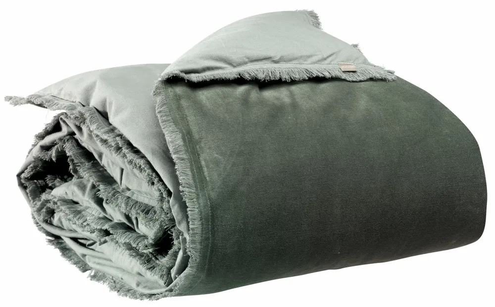 Bed linens - Fara Duvet Thym 85 X 200 - MAISON VIVARAISE - SDE VIVARAISE WINKLER