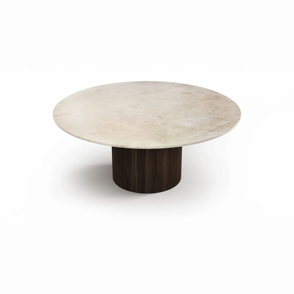 Dining Tables - Ocel - Dining Tables - Crema Marble - STONE VALLEY