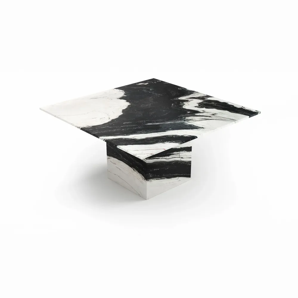 Dining Tables - Carrera - Dining Tables - Panda Marble - STONE VALLEY