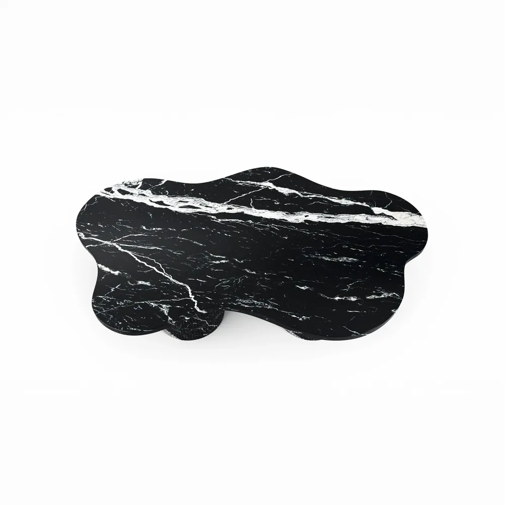 Coffee tables - Nunoca - Coffee Tables - Nero Maquina Marble - STONE VALLEY