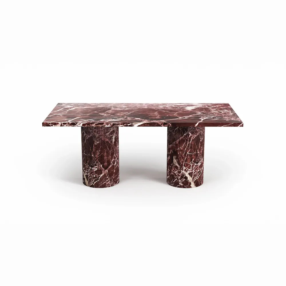 Coffee tables - Jaspura - Coffee tables - Rosso Levano marble - STONE VALLEY