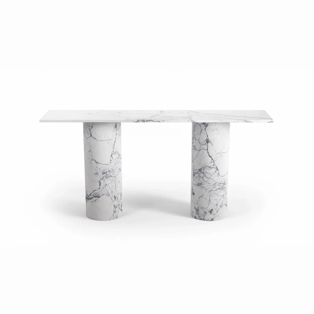 Consoles - Ombrure - Table console - Marbre Statuario Michelangelo Carrara - STONE VALLEY