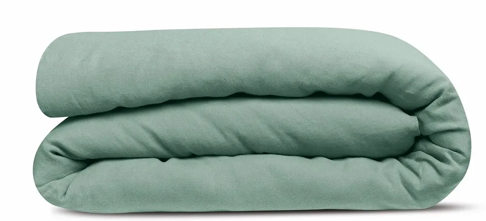 Bed linens - Kala Duvet Cover Sauge 240 X 220 - MAISON VIVARAISE - SDE VIVARAISE WINKLER