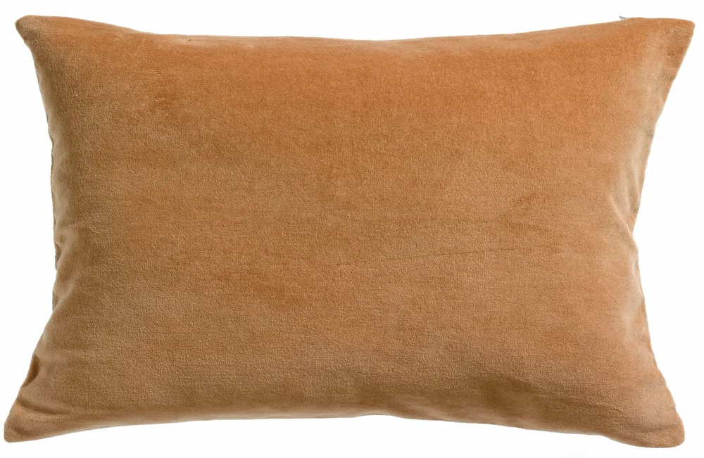 Cushions - Plain Cushion Elise Ocre 40 X 65 - MAISON VIVARAISE - SDE VIVARAISE WINKLER