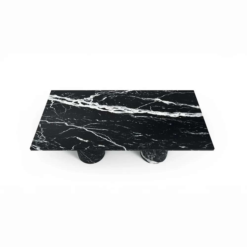 Coffee tables - Jaspura - Coffee Tables - Nero Maquina Marble - STONE VALLEY