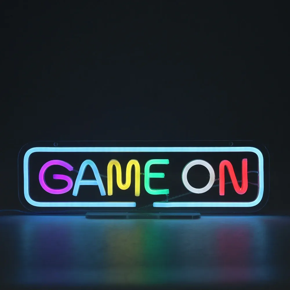 Objets de décoration - Néon LED GAME ON - SEYNAVE