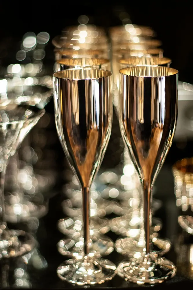 Stemware - Champagne coupe "Enjoy" 925 Sterling silver - SONJA QUANDT