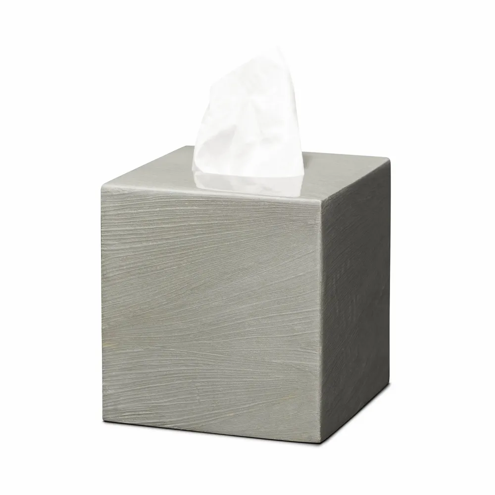 Bathroom storage - Silver Maize Tissue Box - LADORADA