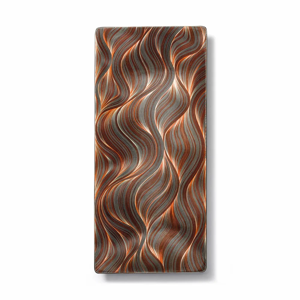 Kitchen utensils - Copper Waves 19" Platter - LADORADA