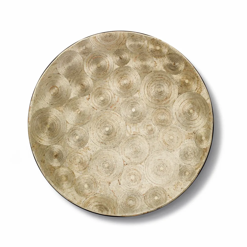 Kitchen utensils - Natural 18" Round Centerpiece - LADORADA