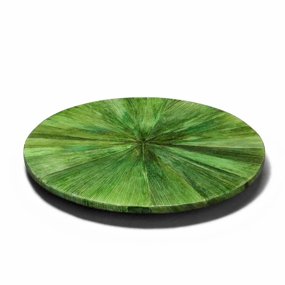 Trays - Emerald Maize Revolving Tray - LADORADA