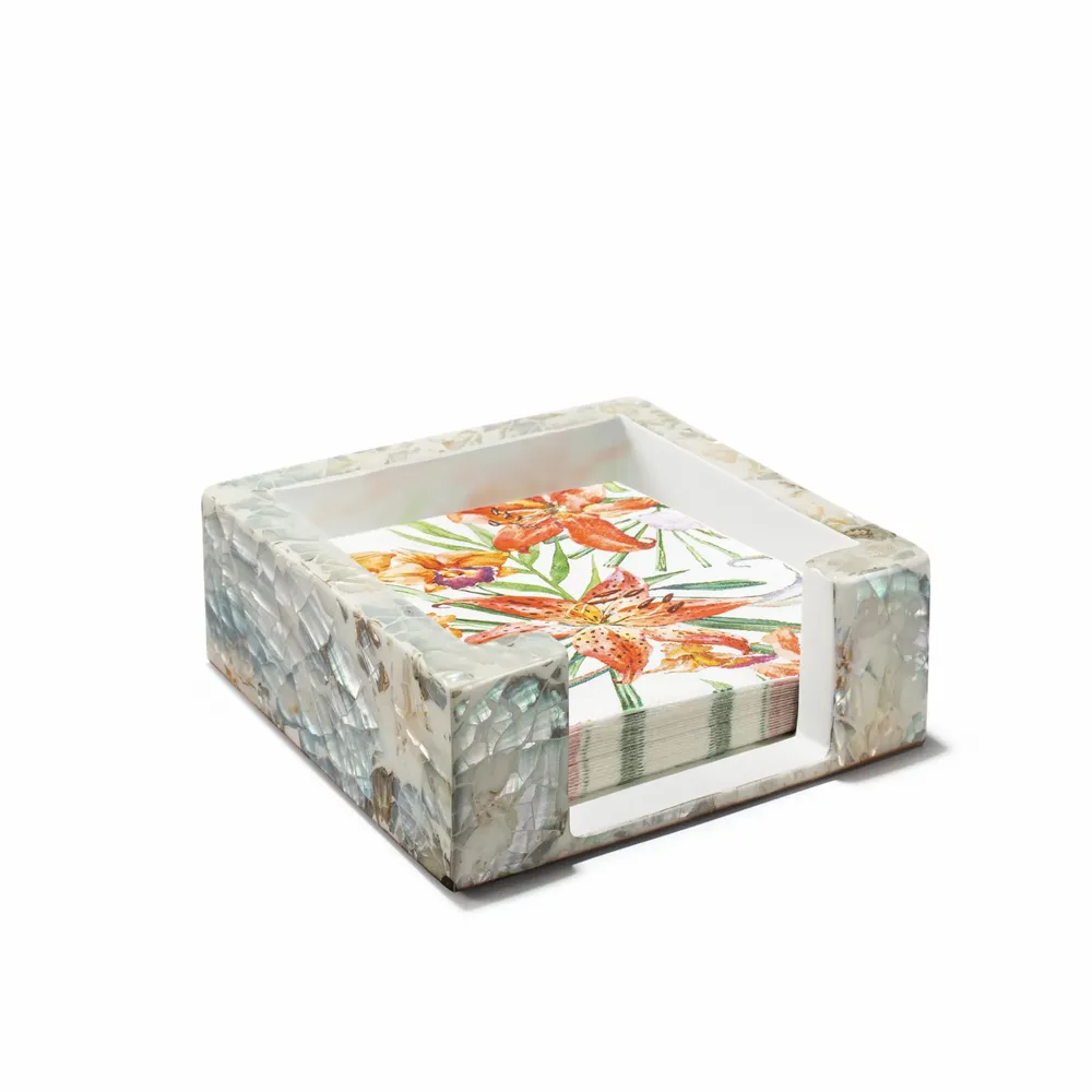 Porte-serviettes - Porte-serviettes de cocktail en nacre - LADORADA