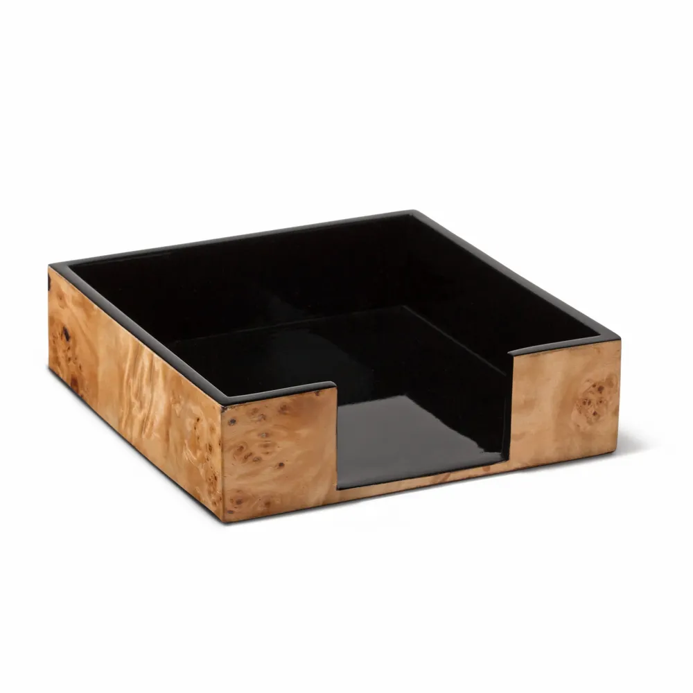 Porte-serviettes - Porte-serviettes de table en placage de loupe - LADORADA