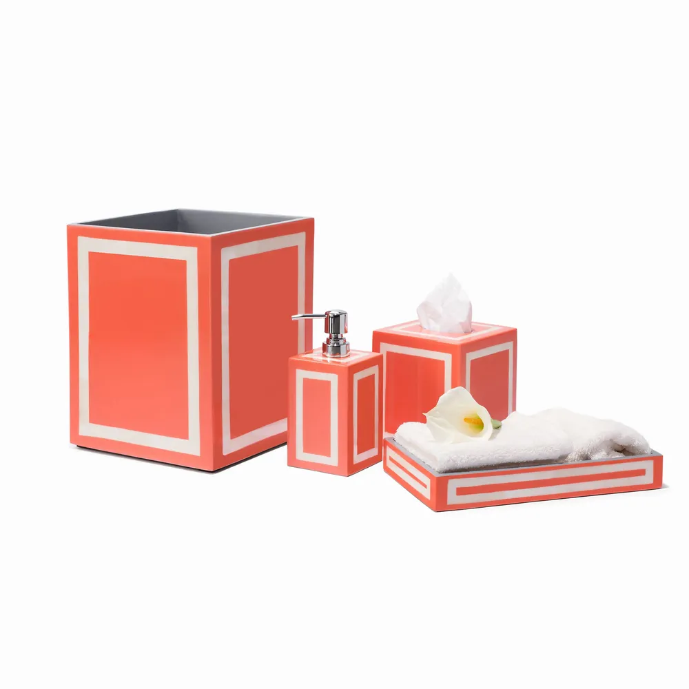 Rangements pour salle de bain - Distributeur de savon corail et os - LADORADA