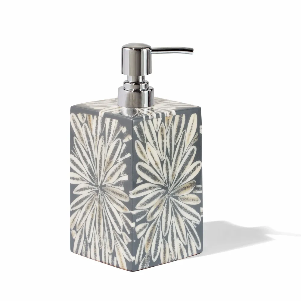 Rangements pour salle de bain - Distributeur de savon Gray Almendro - LADORADA