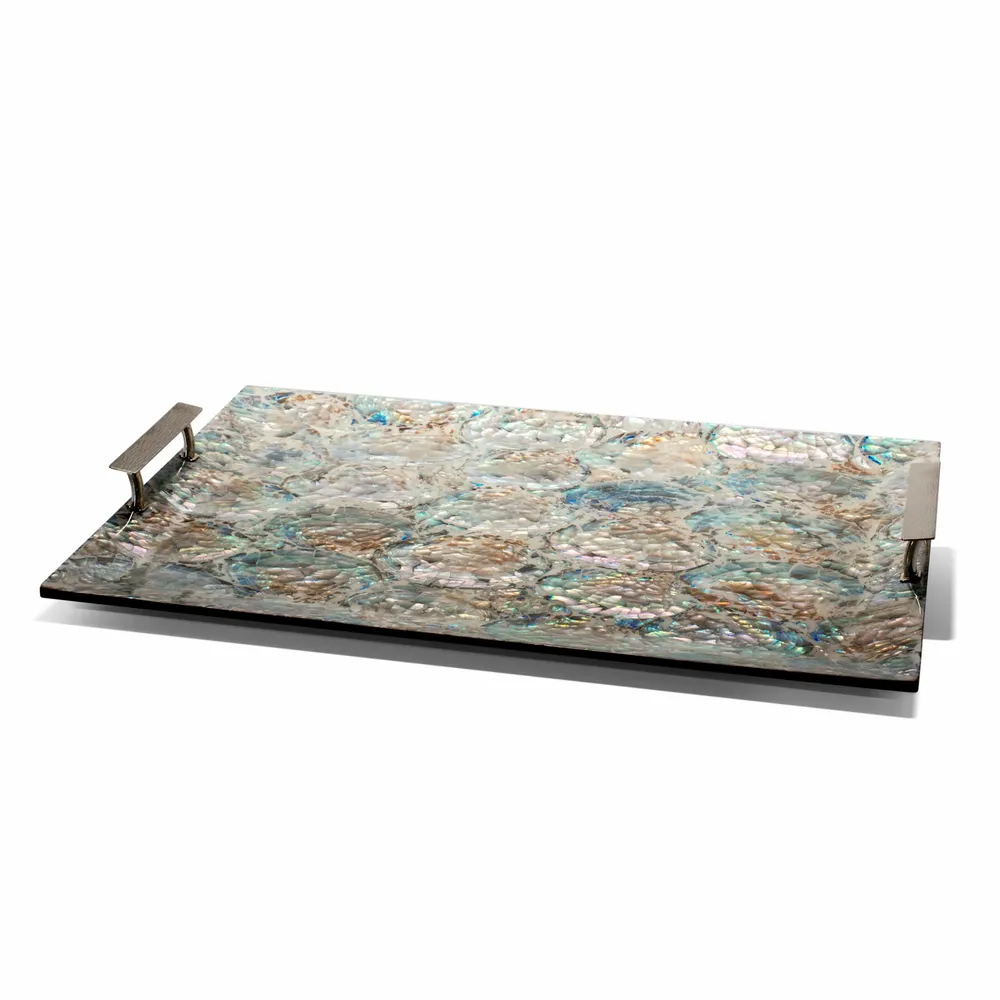 Trays - Mother of Pearl Natural Large Tray - LADORADA