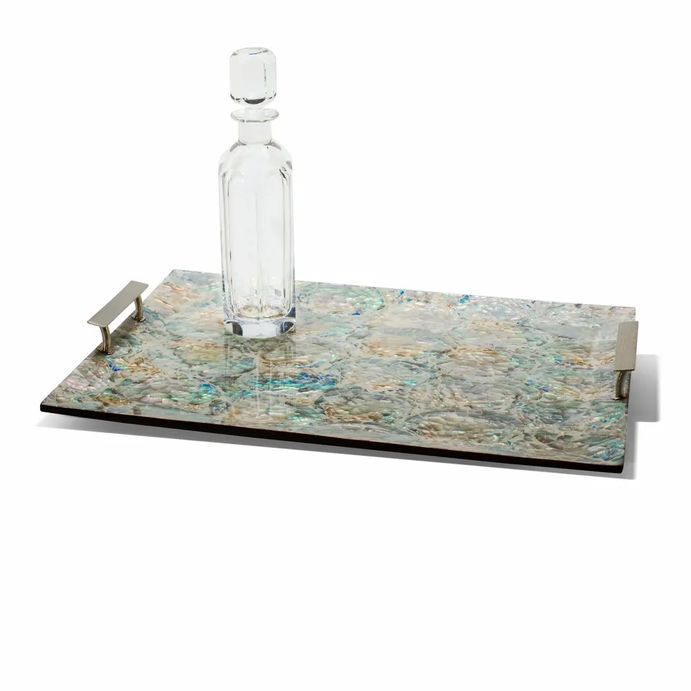 Trays - Mother of Pearl Natural Large Tray - LADORADA