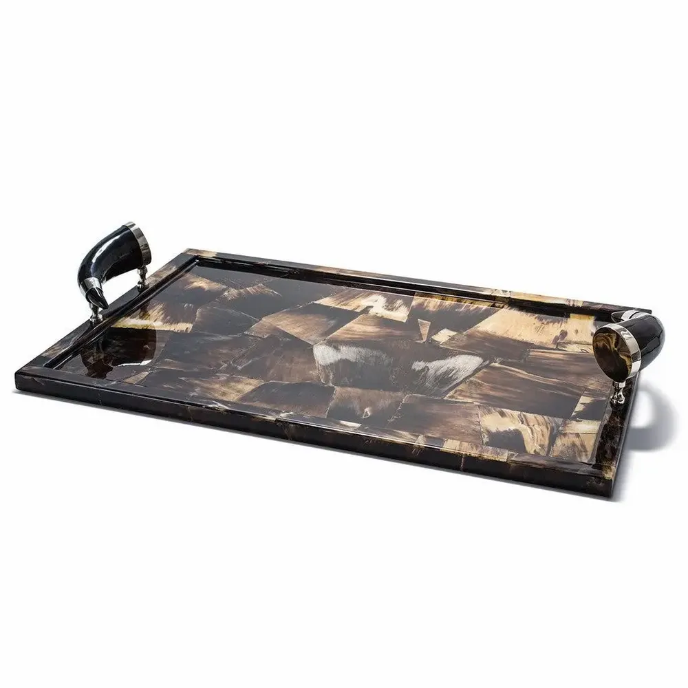 Trays - Horn Veneer Large Tray - LADORADA