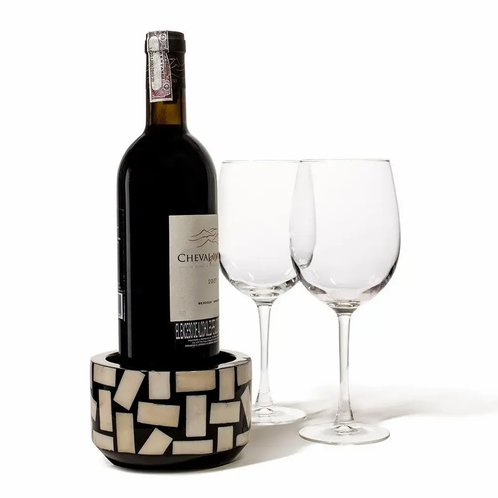 Wine accessories - Bone Domino Bottle Holder - LADORADA
