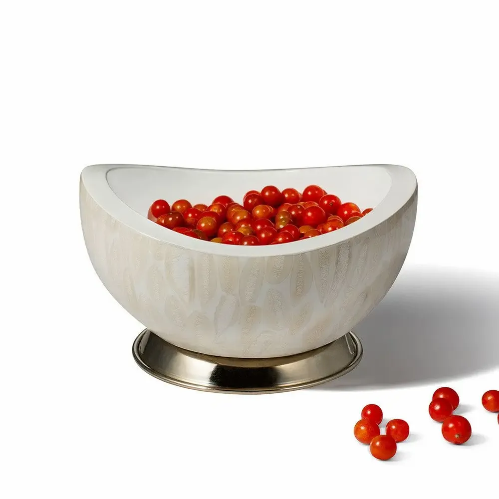 Christmas garlands and baubles - Light Almendro Accent Bowl - LADORADA