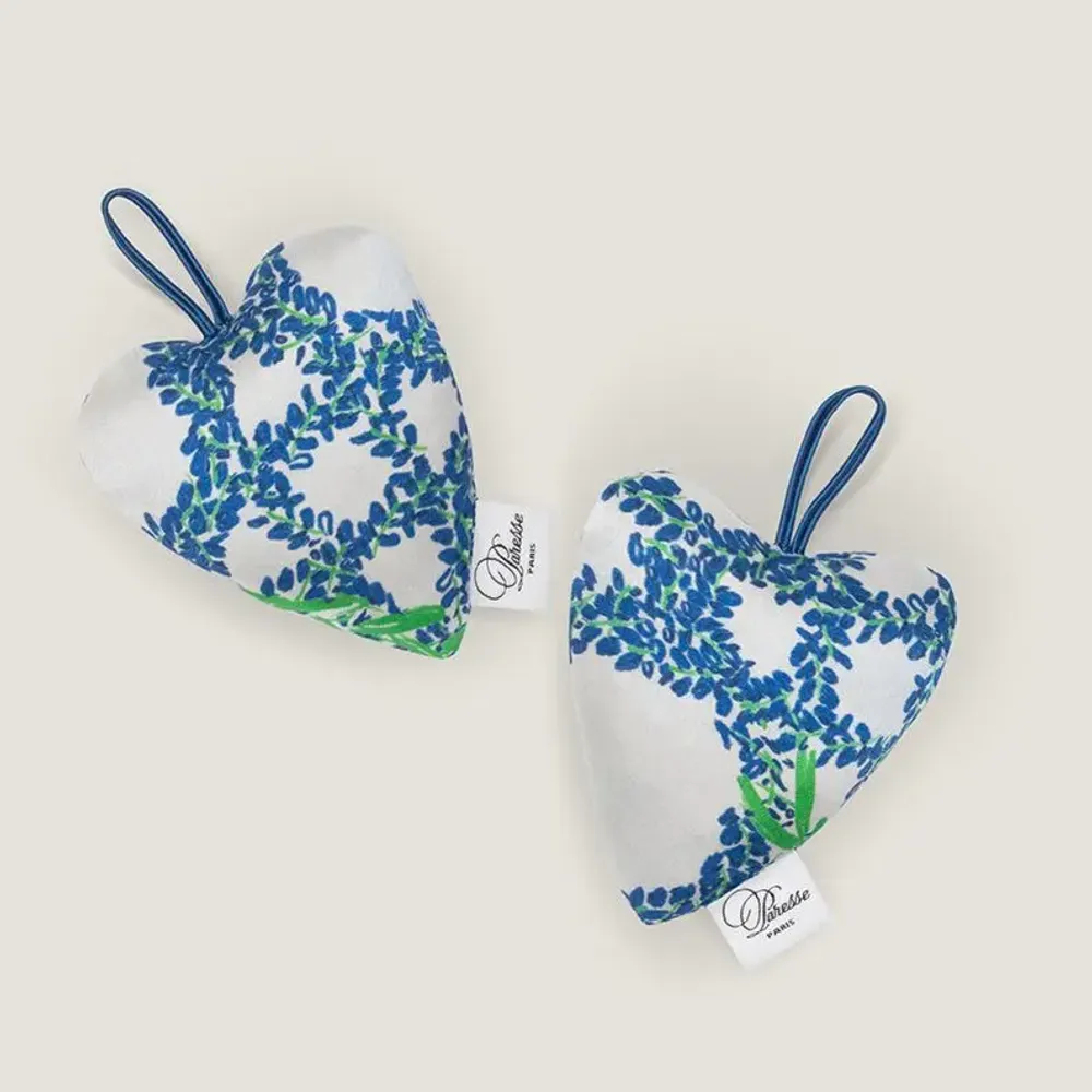 Gifts - Duo of Heart Lavender Sachets - Lavande Céleste - PARESSE PARIS