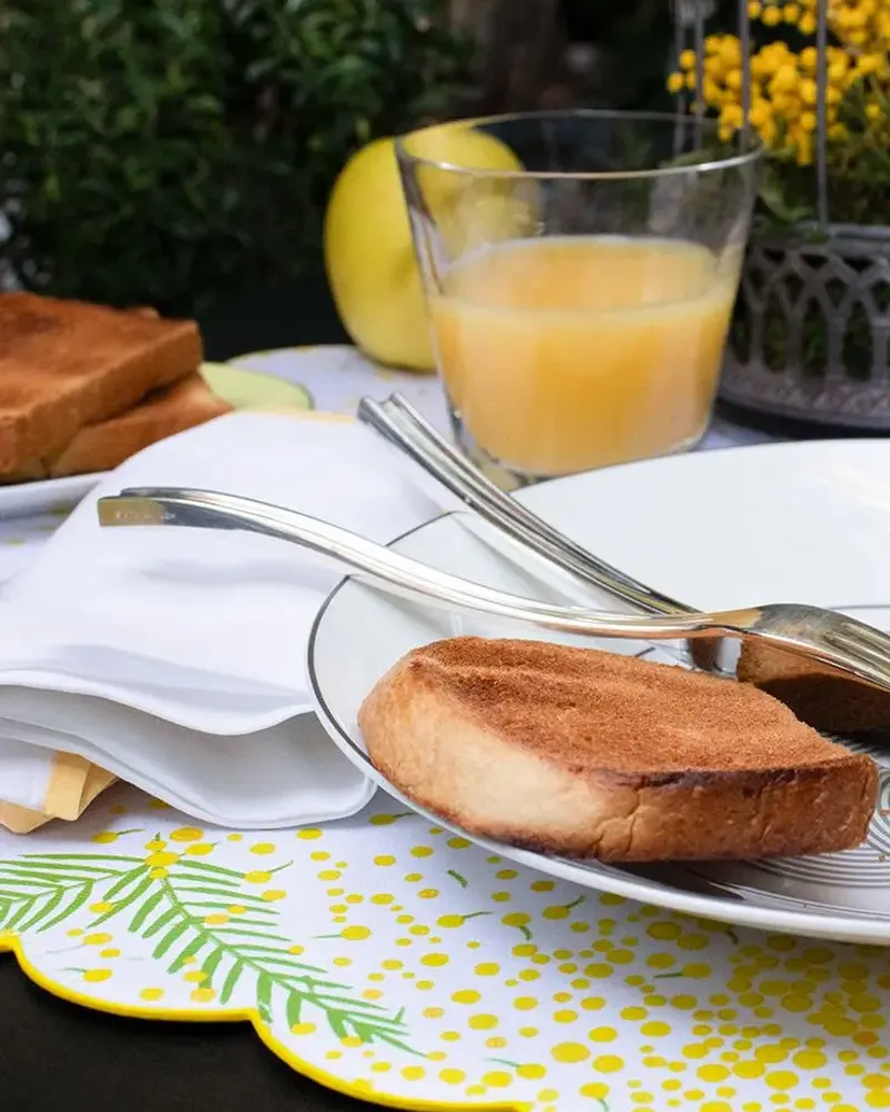 Linge de table textile - Set de table - Or Mimosa - PARESSE PARIS