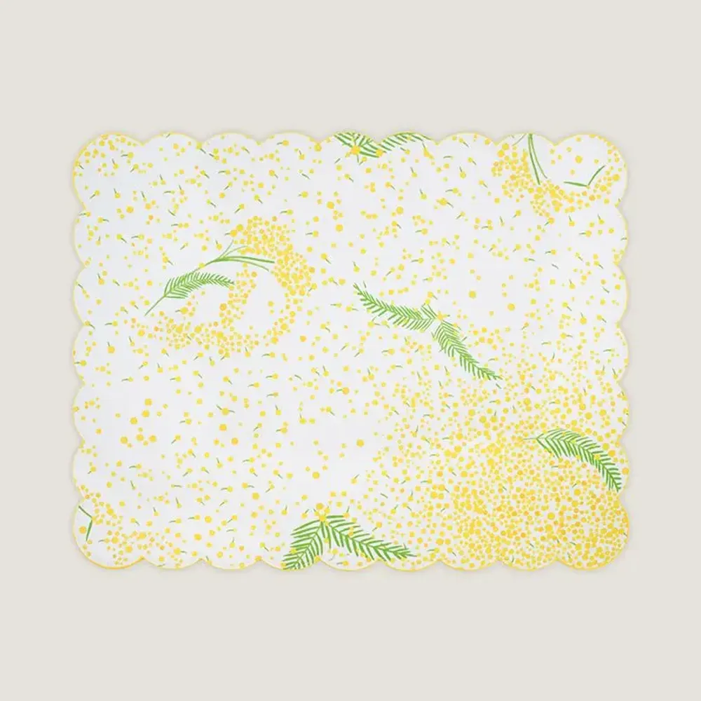 Linge de table textile - Set de table - Or Mimosa - PARESSE PARIS