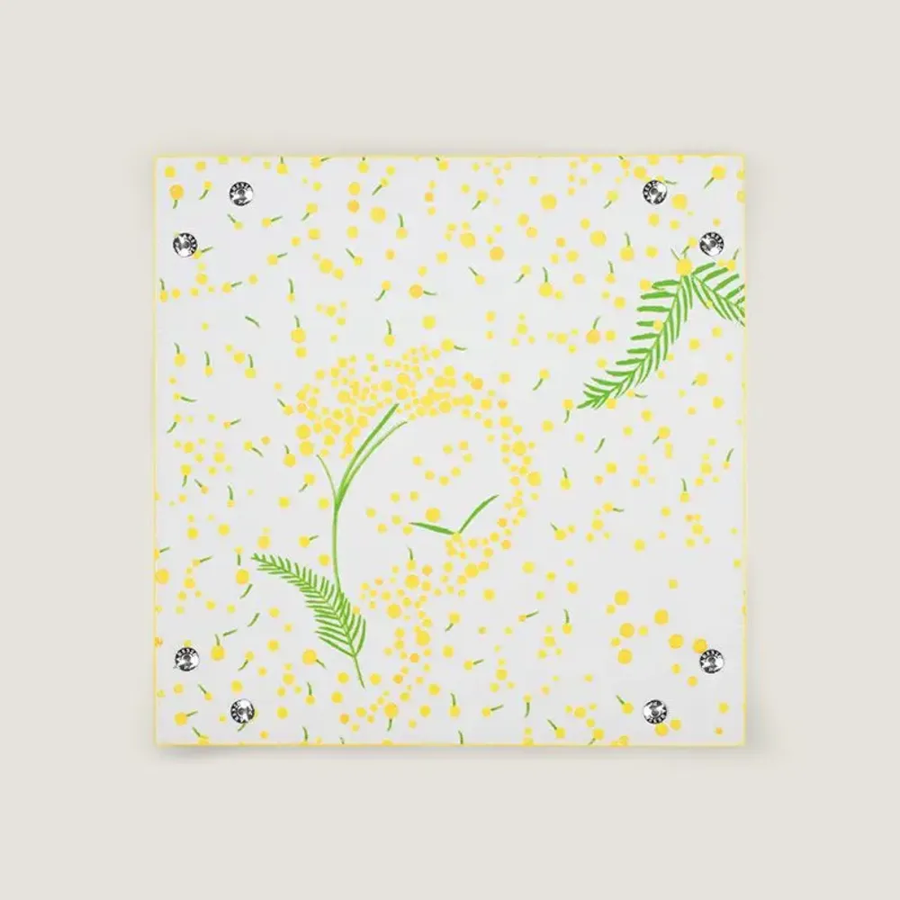 Other office supplies - Button Snap Tray - Or Mimosa - PARESSE PARIS